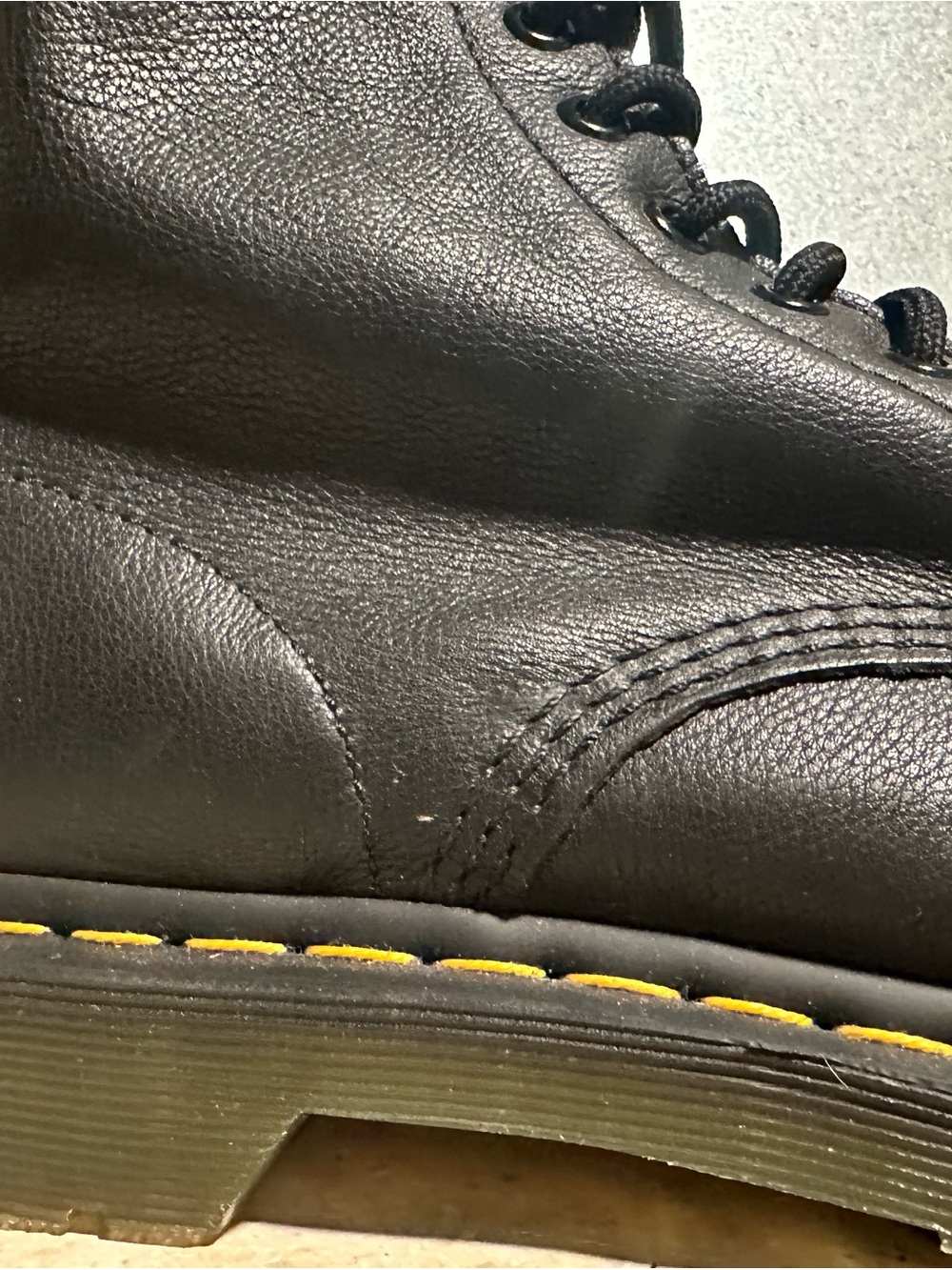 Dr. Martens (8) Pascal NEW Soft Virginia Leather Boot Goth Punk Fun Combat